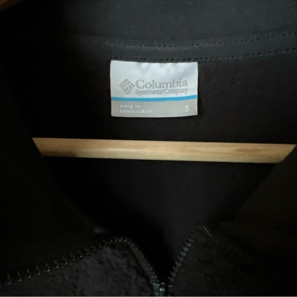 Columbia Men’s Black 1/4 Zip Pullover Size S - Picture 7 of 12